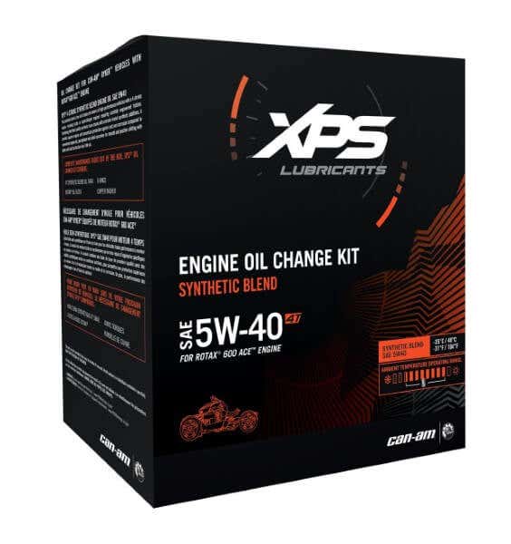 CAN-AM XPS SYNTHETIC BLEND 5W40 OIL CHANGE KIT ROTAX 600CC ENGINE (RYKER 600) 779298