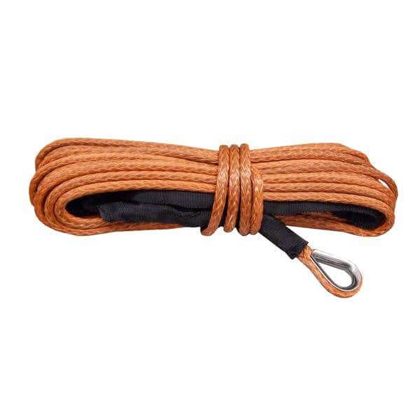 SYNTHETIC WINCH ROPE - 1/4" x 39'