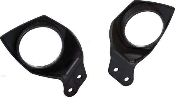 Ski-Doo Handlebar Air Deflector Mirror Kit - Black