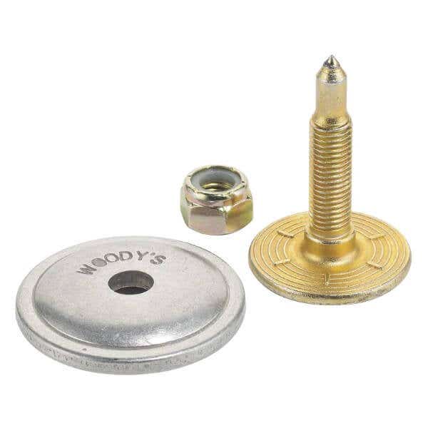 Ski-Doo Phantom Sharp Studs&Support Plates By Woody"s 5/16 - 1.325". Pack of 96 (for 129" - 137" tracks)