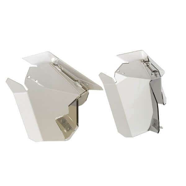 Ski-Doo Windshield Side Deflector Kit - Smoke