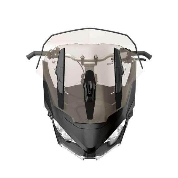 Ski-Doo Adjustable Windshield Medium to High - Smoke