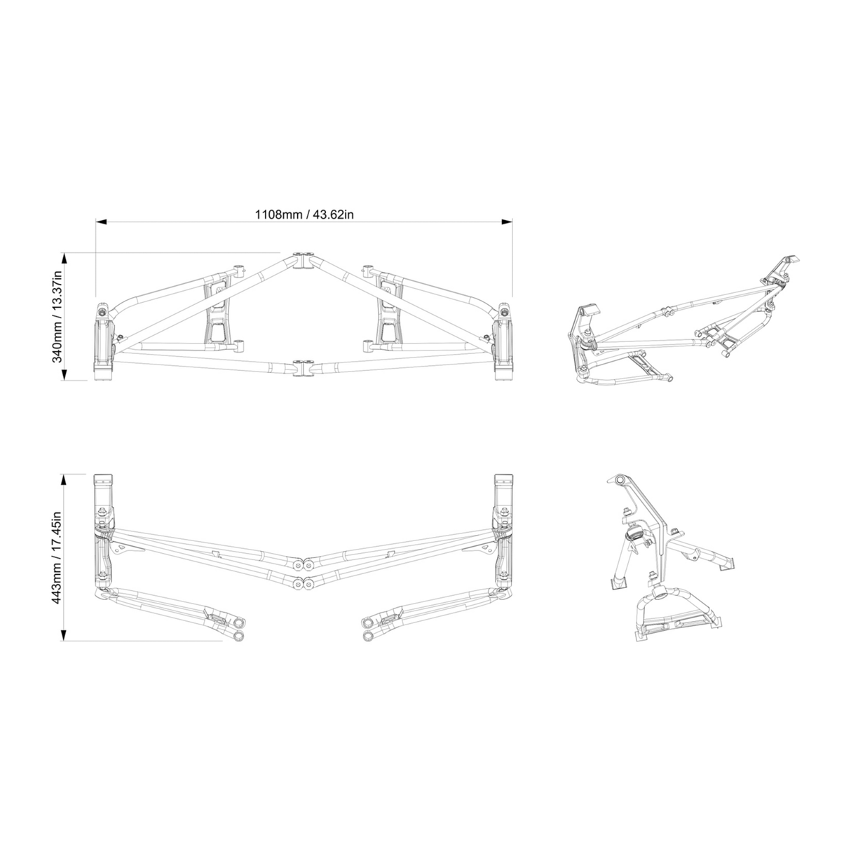 Ski-Doo RAS RX Front Suspension