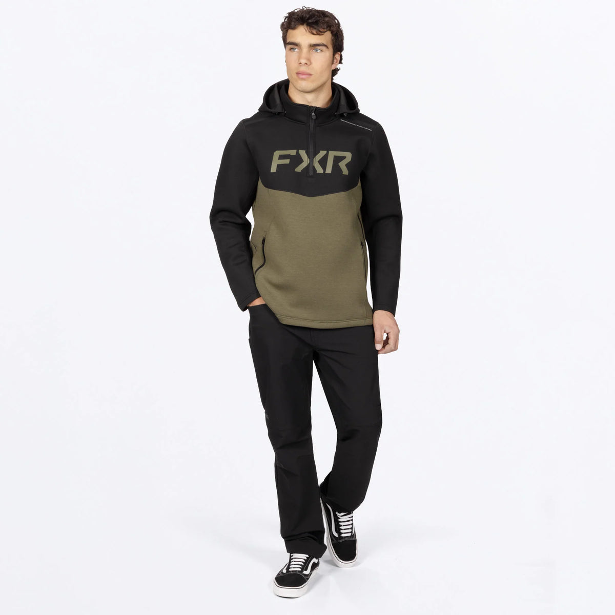 FXR Men's Altitude Tech 1/4 Zip Hoodie
