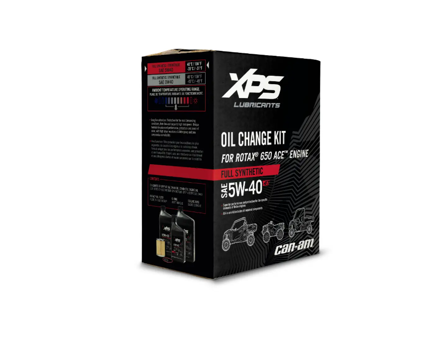 Can-Am XPS Oil Change Kit 5W40 ACE 650CC, SC