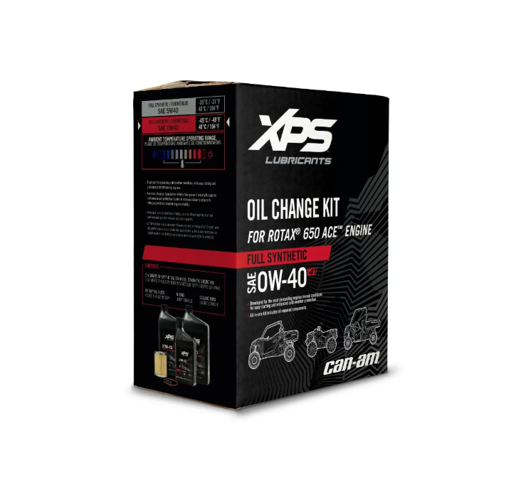 Can-Am XPS Oil Change Kit 0W40 ACE 650CC, SC SKU 9779481