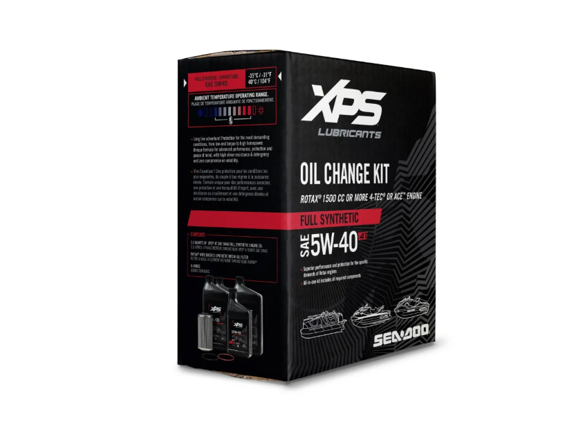 Sea-Doo XPS 4T 5W-40 Full Synthetic Oil Change Kit for engines of 1500 cc or more 9779486