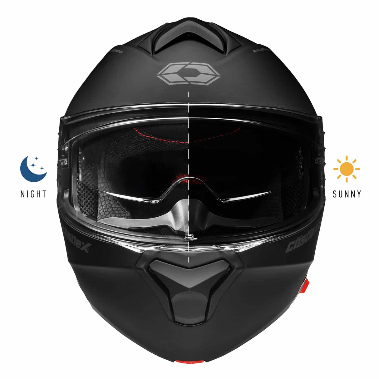 Castle X CX935 Photochromic Modular Motorcycle Helmet