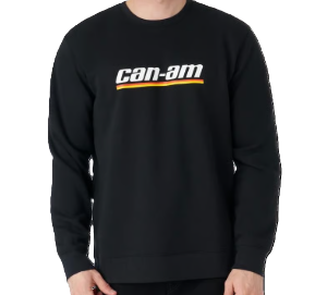 Can-Am Men's Emblem Crewneck Long Sleeve