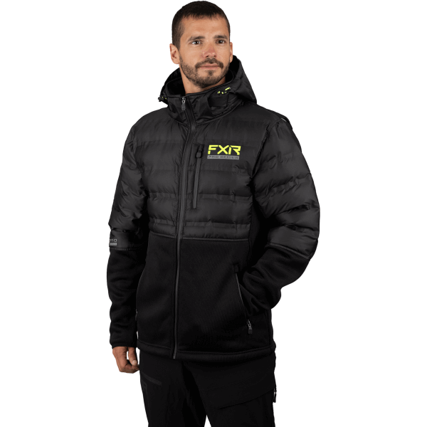 FXR Men's Excursion Lite Hybrid Quilted Hoodie