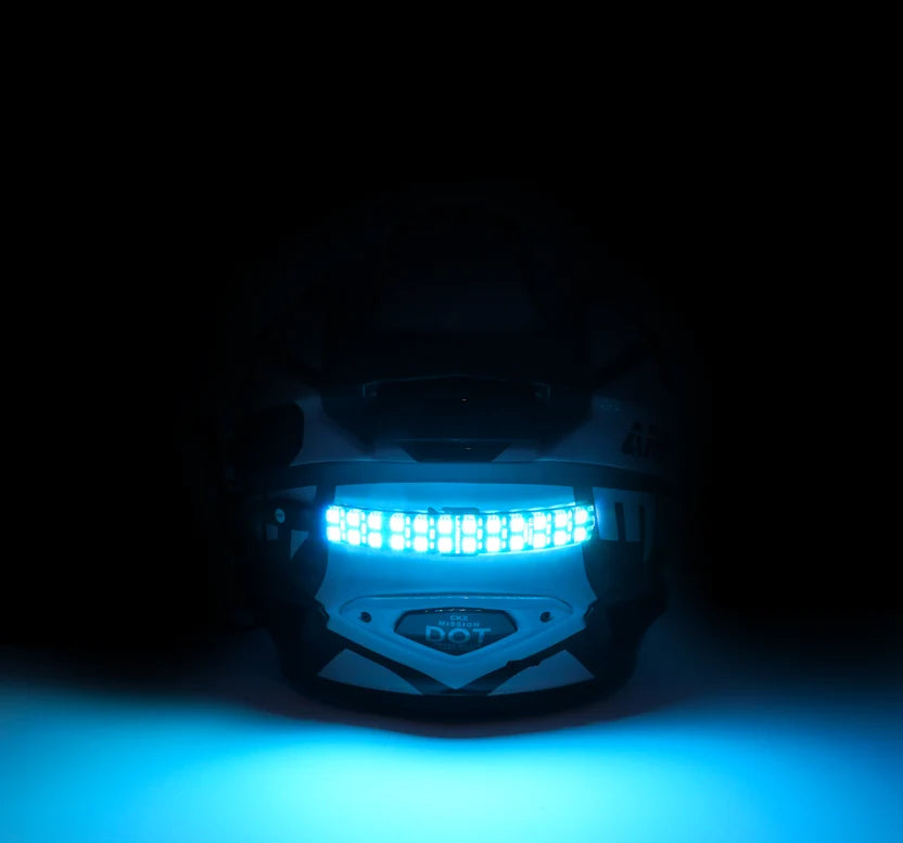 LJE Blizzard Buster Color Selectable Helmet Safety Light