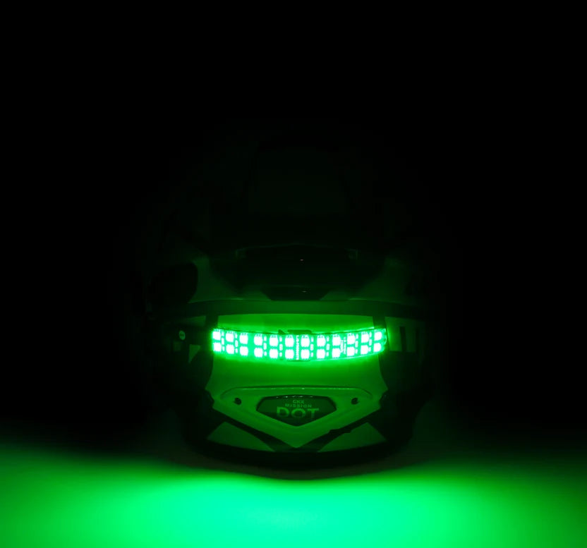LJE Blizzard Buster Color Selectable Helmet Safety Light