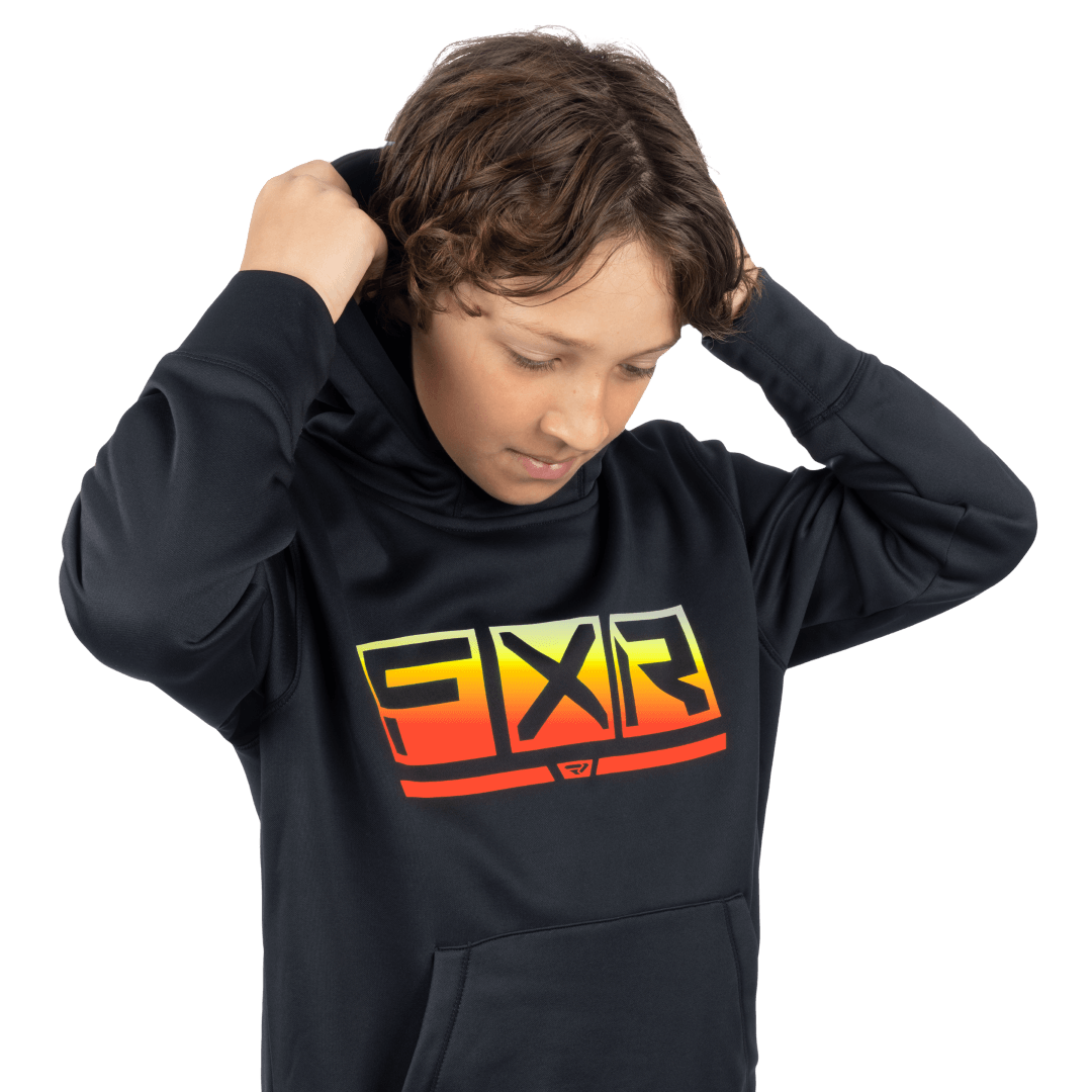 FXR Yth Podium Tech Po Hoodie 24