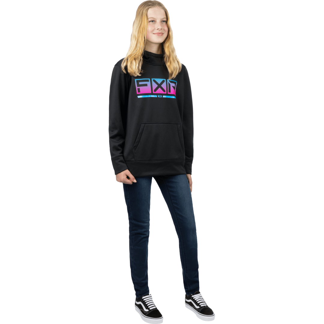FXR Yth Podium Tech Po Hoodie 24