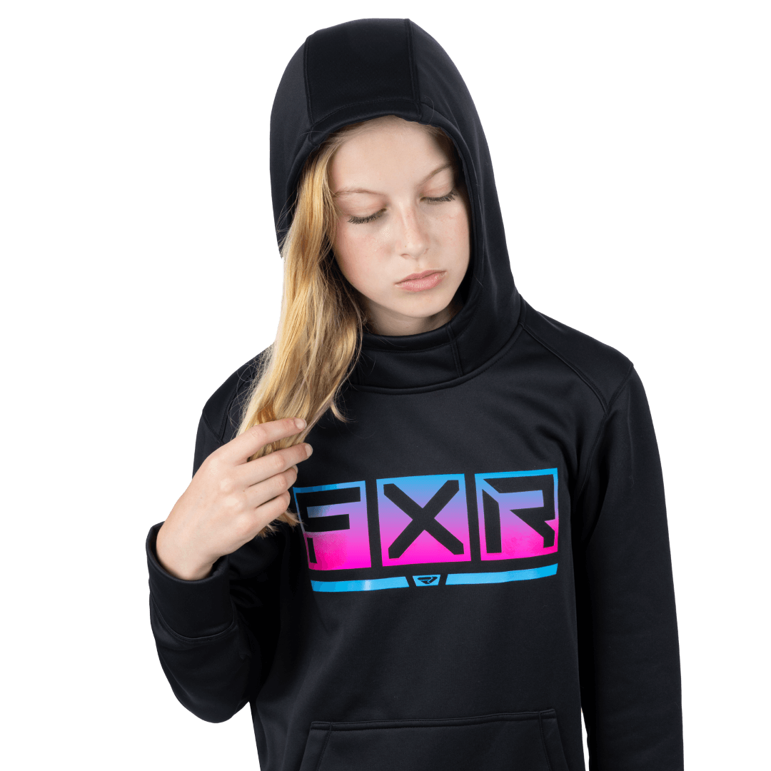 FXR Yth Podium Tech Po Hoodie 24