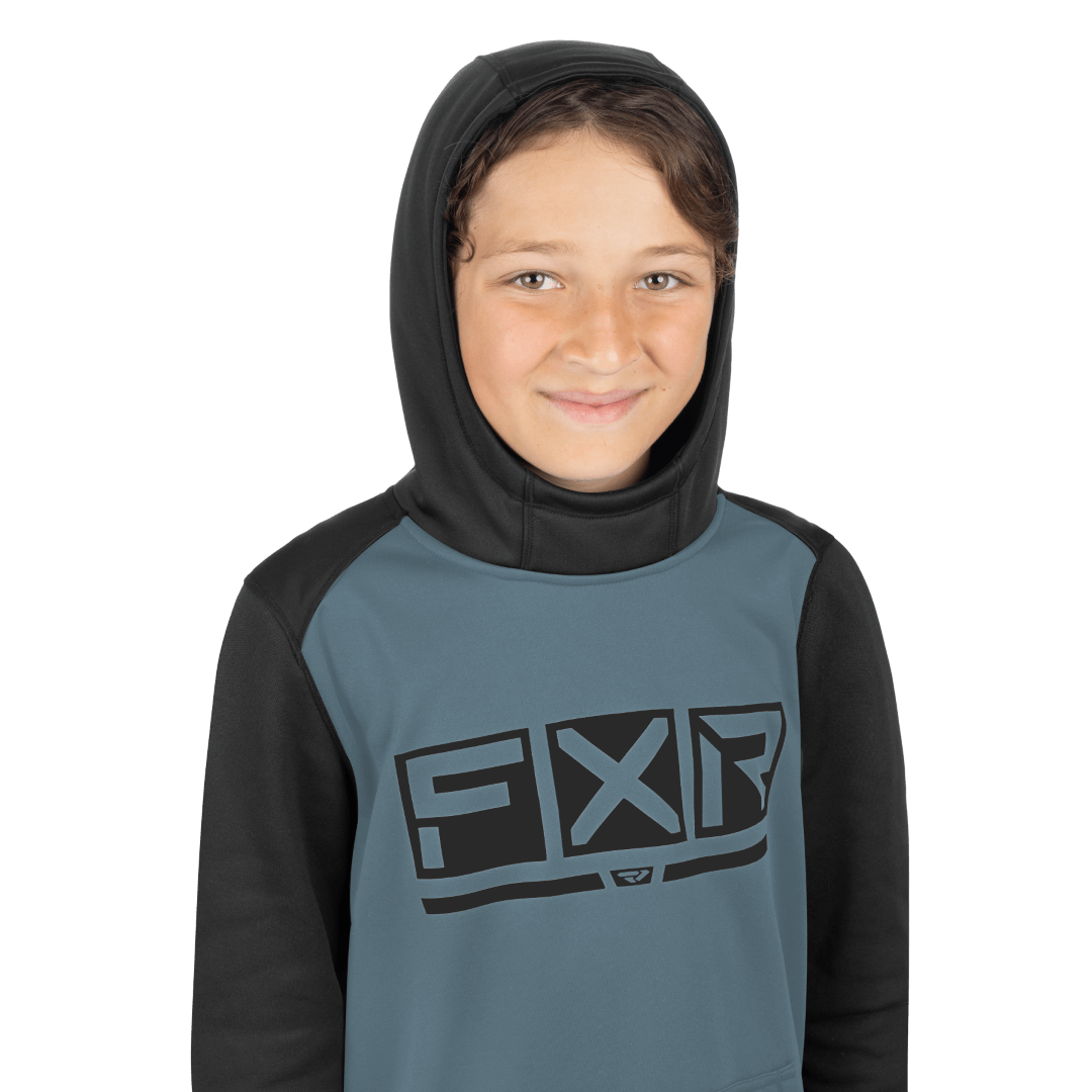 FXR Yth Podium Tech Po Hoodie 24
