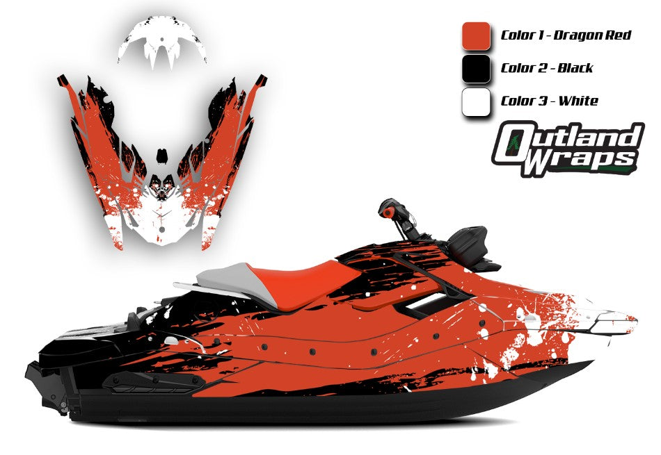 Sea-Doo 2024+ Spark & Spark Trixx Wrap - Crashout
