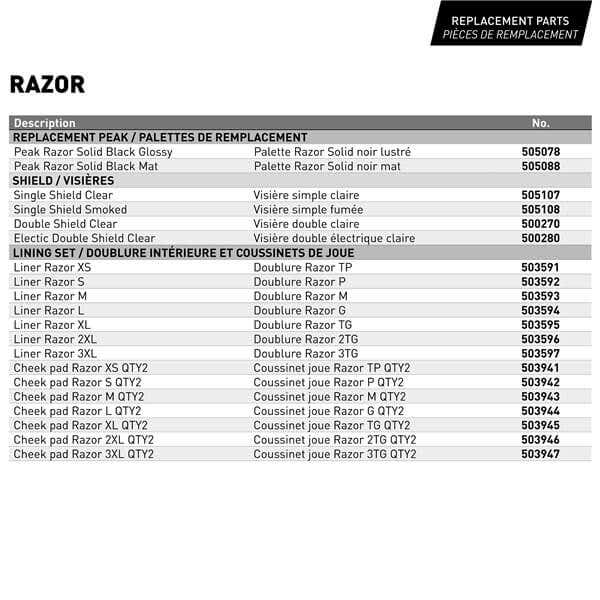 CKX Razor RSV Electric Helmet - Solid