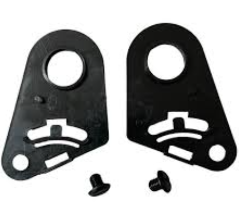 Castle / HJC CS12 Visor Shield Ratchet Base Plate & Screws Kit