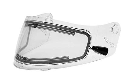 GMAX Double Lens Clear Electric Helmet Shield W/ Cords – Fits GM38, GM39, GM48 (72-0884)