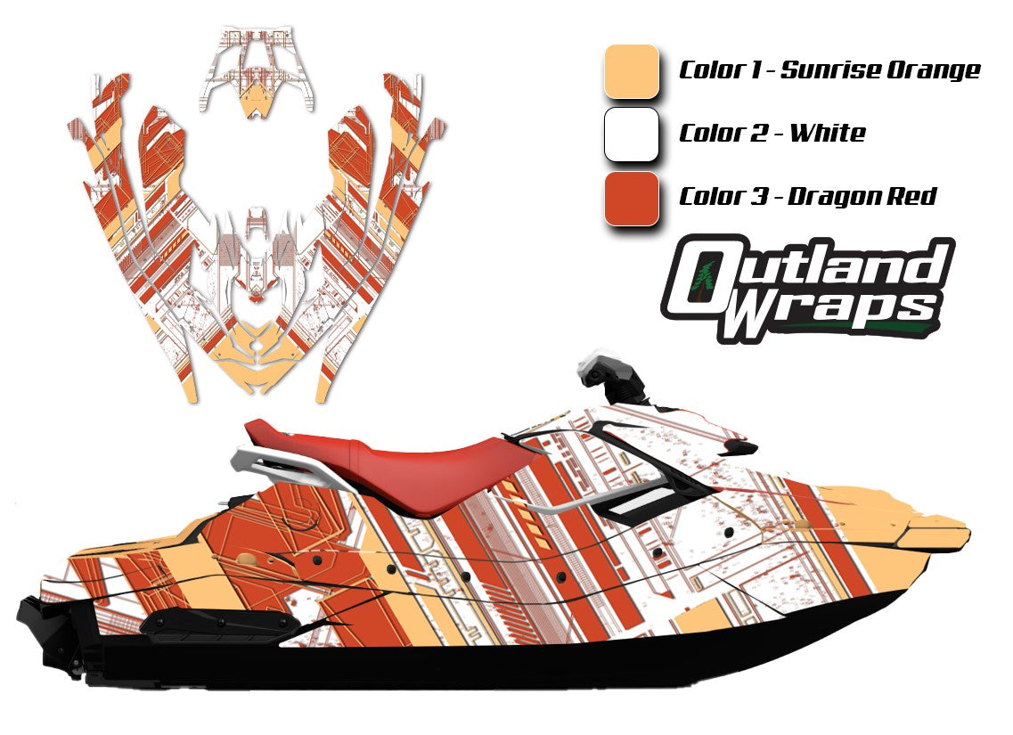 Sea-Doo 2024+ Spark & Spark Trixx Wrap - Warren Little