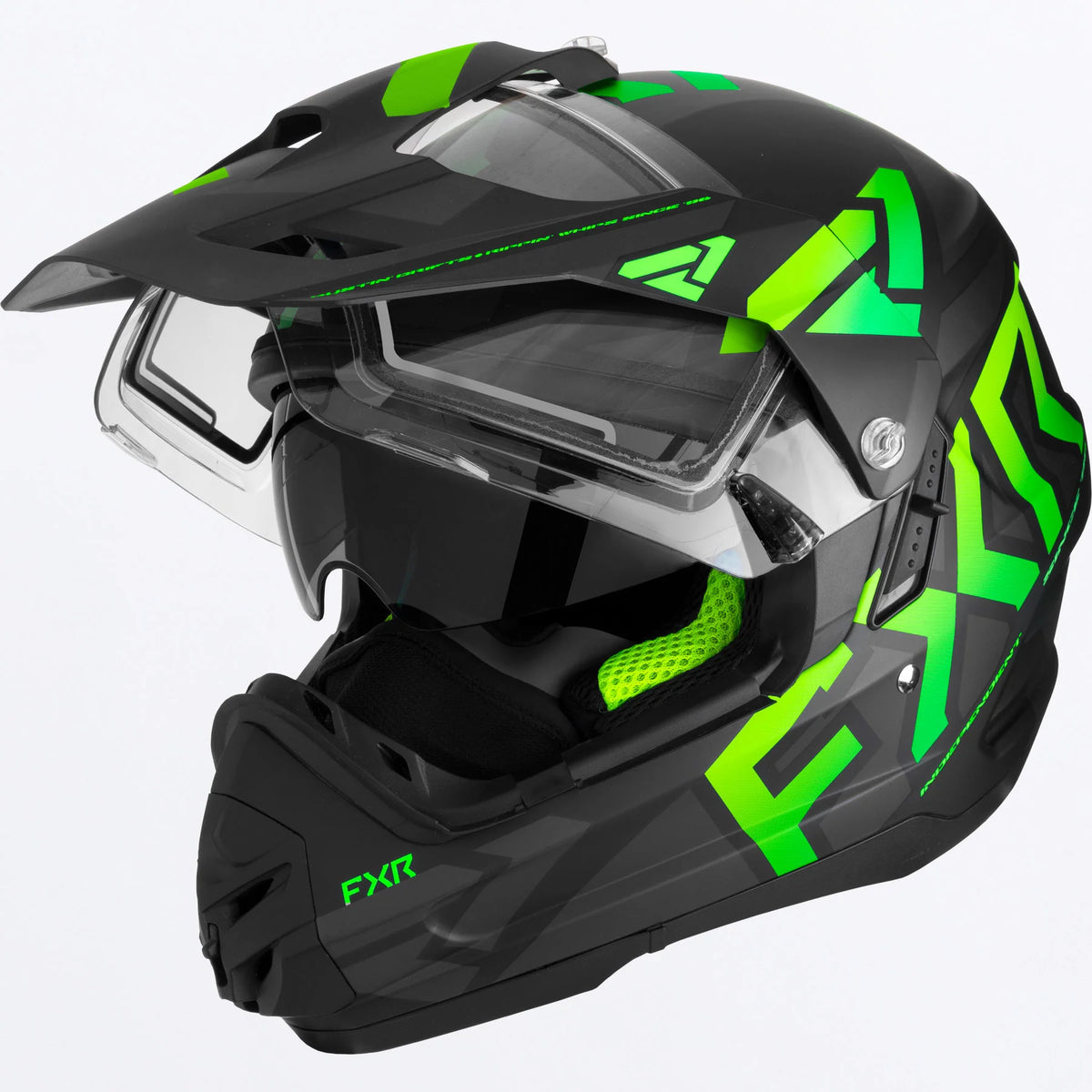 FXR Torque X Team Helmet w/ E Shield & Sun Shade