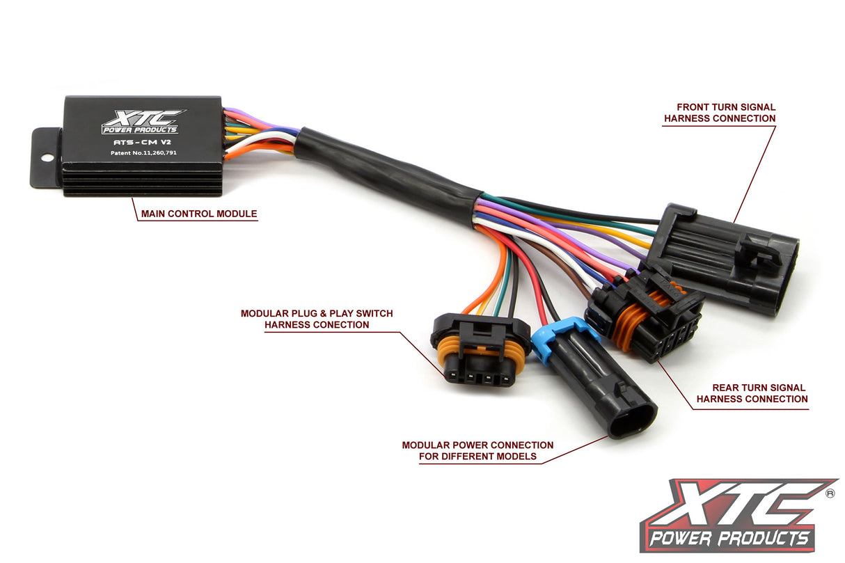 XTC Can-Am Commander Self-Canceling Turn Signal System with Horn (2021 - 2025)