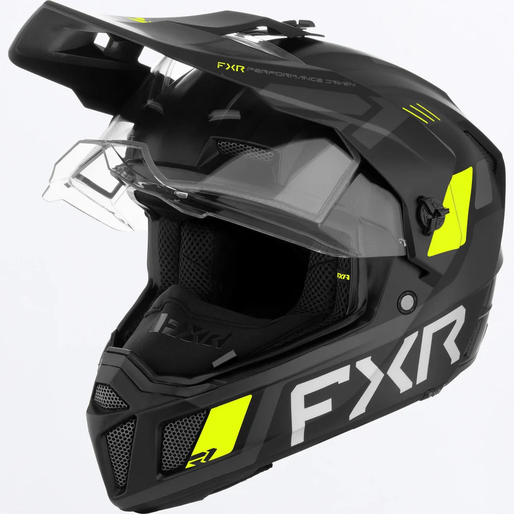 FXR Youth Clutch X Helmet W/ Dual Shield