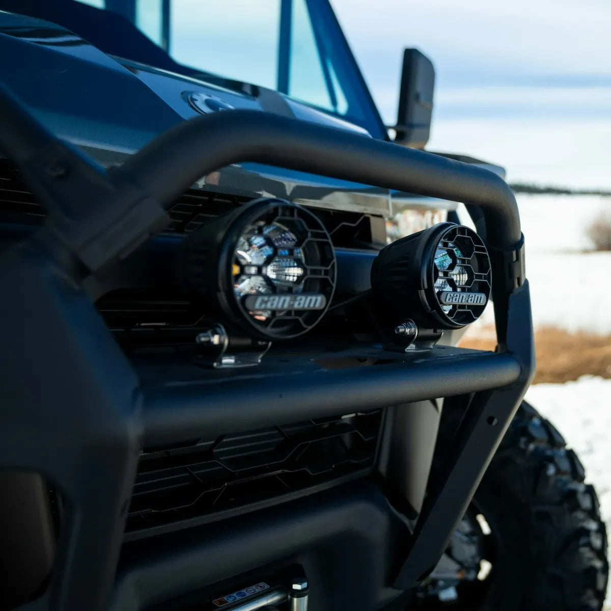 Can-Am Lumiere Round Led Lights