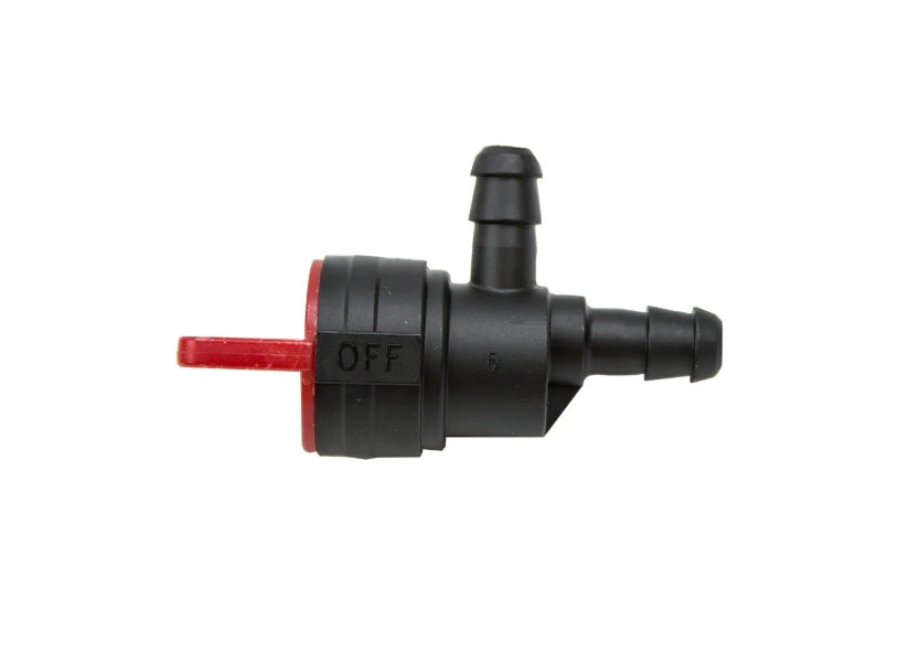 Polaris Fuel Valve, Plastic, 90 Degrees, 1/4 Hose - 7052249