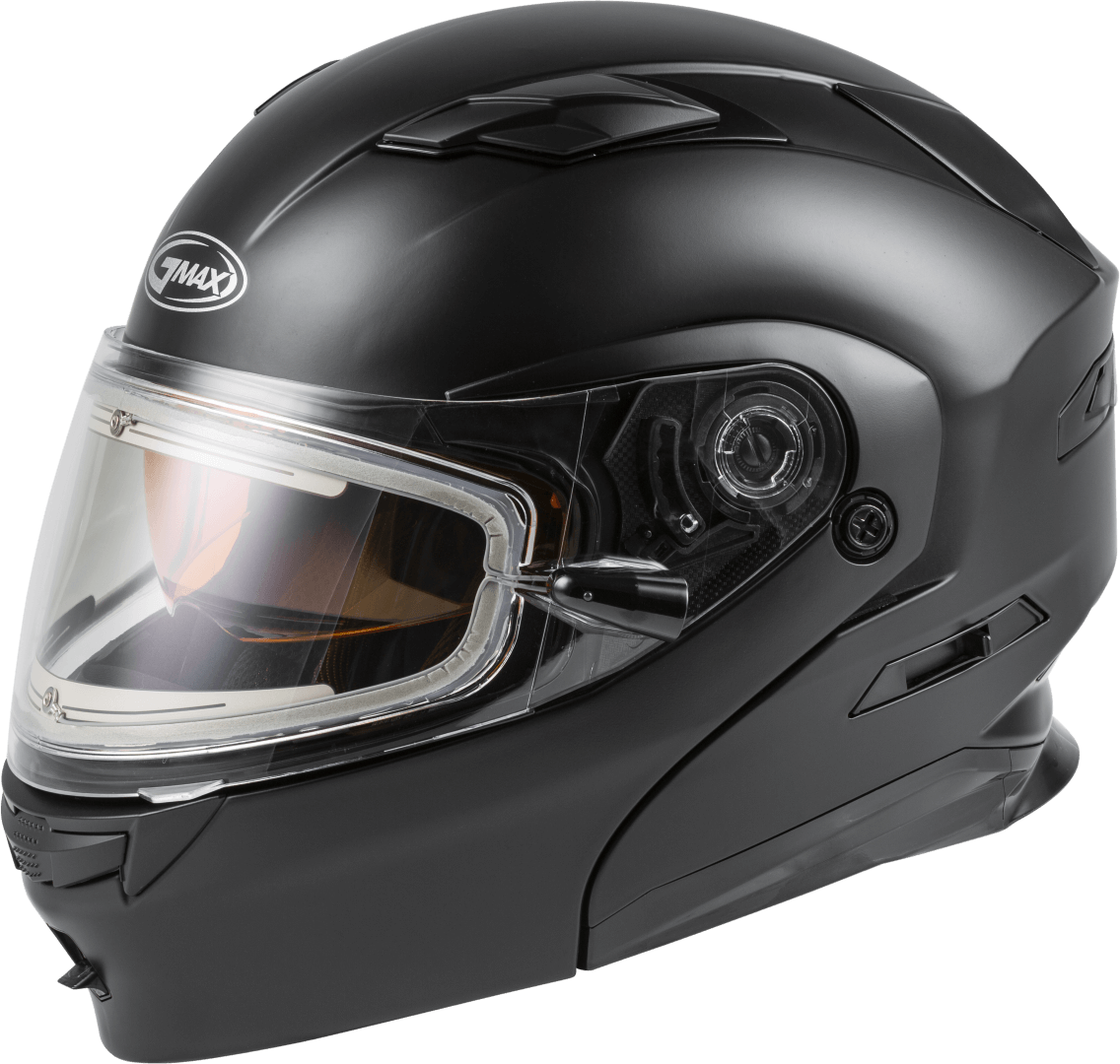 GMAX MD-01S Modular Snow Helmet Solid w/Quick Release Buckle Electric shield