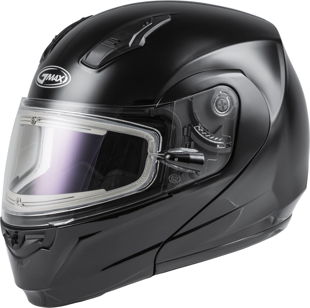 GMAX MD-04S Snow Helmet Solid w/Quick Release Buckle Electric Shield