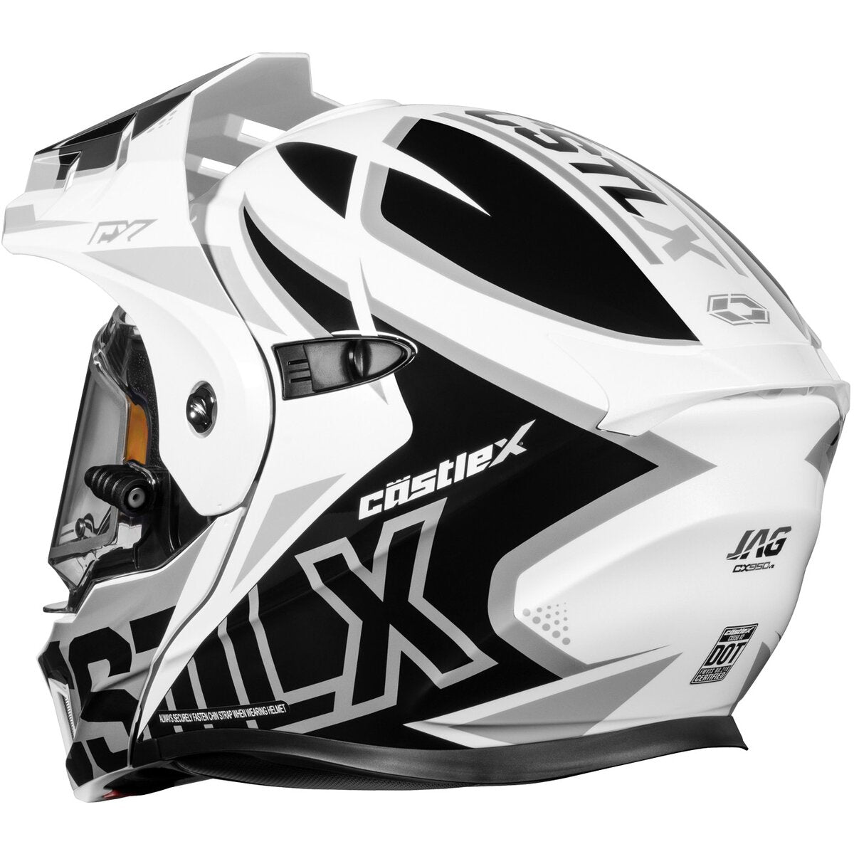 Castle X CX950V2 Jag Snow Helmet w/Electric Shield