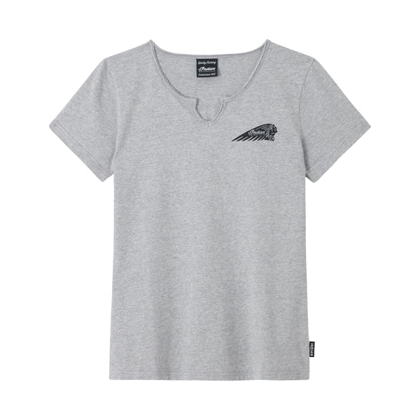 Indian Motorcycle Women's Block Circle Icon Tee