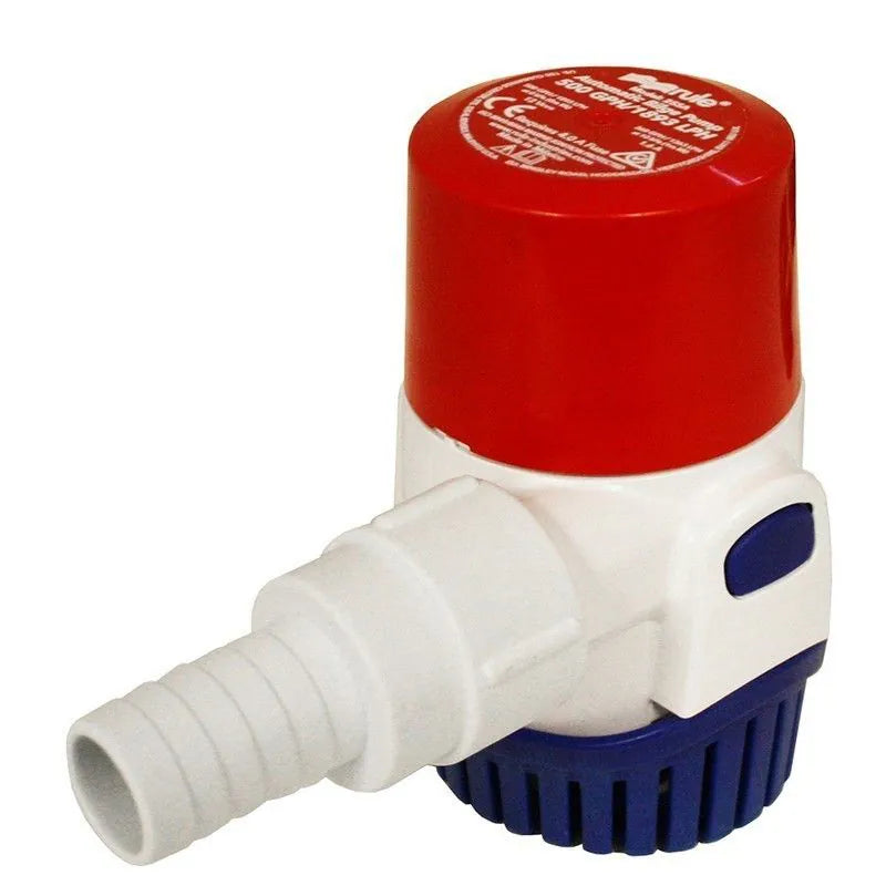 Rule Pumps Automatic 12 Volt DC Bilge Pump, 500 GPH 25SA