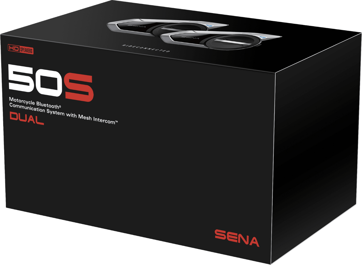 Sena 50S HD Bluetooth Communication System w/ Mesh Intercom