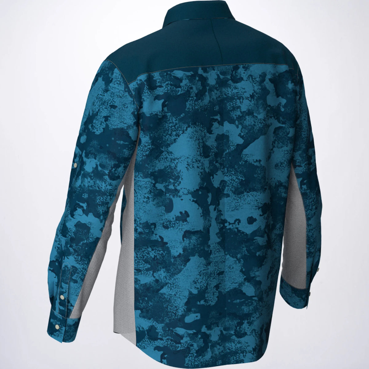 FXR Men's Cast Performance 40+ UPF Long Sleeve Button Up Shirt