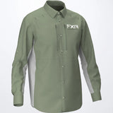FXR Men's Cast Performance 40+ UPF Long Sleeve Button Up Shirt