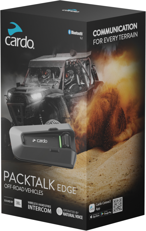 Cardo Packtalk Edge Single ORV Edition