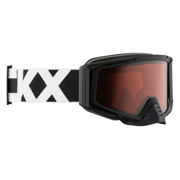 CKX Goggle Win Holeshot Bk Mat DL/Amber - Sales Sample