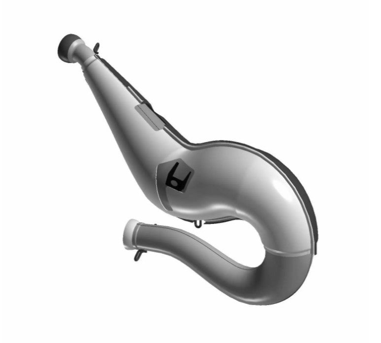 Polaris Tuned Pipe Assembly, 550 - 1262261