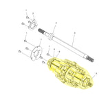 Polaris Tubular Driveshaft with Collar Assembly - 1590543
