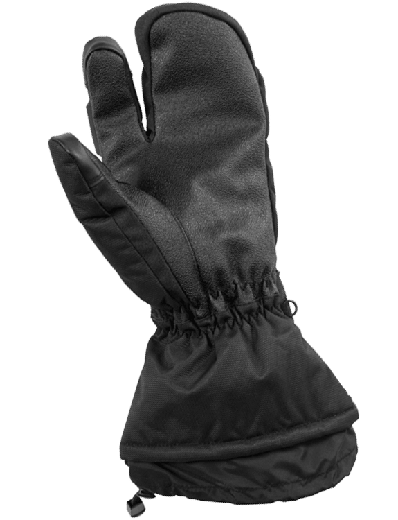 Castle X Black Platform 3-Finger Mitts
