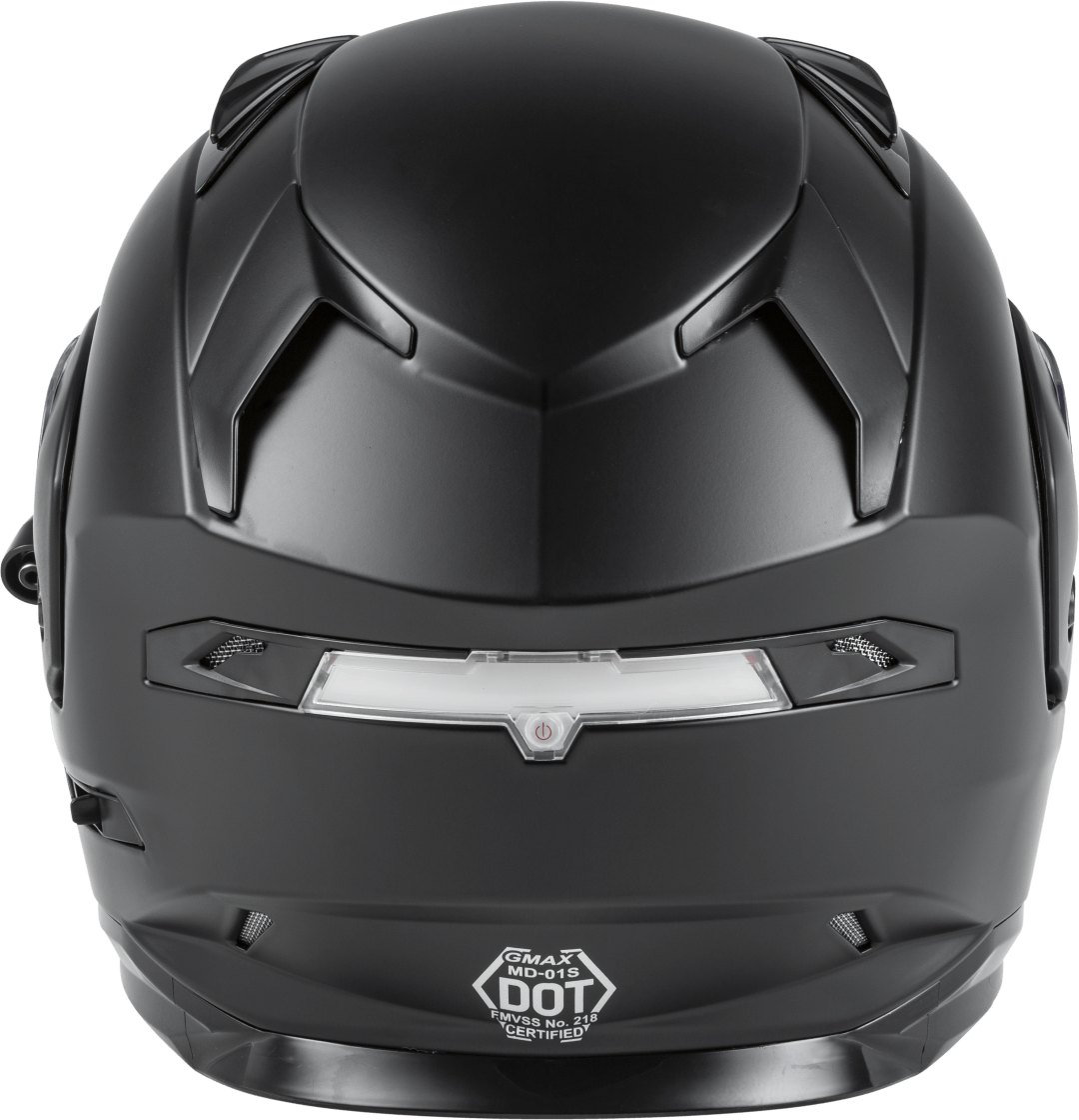 GMAX MD-01S Modular Snow Helmet Solid w/Quick Release Buckle Electric shield