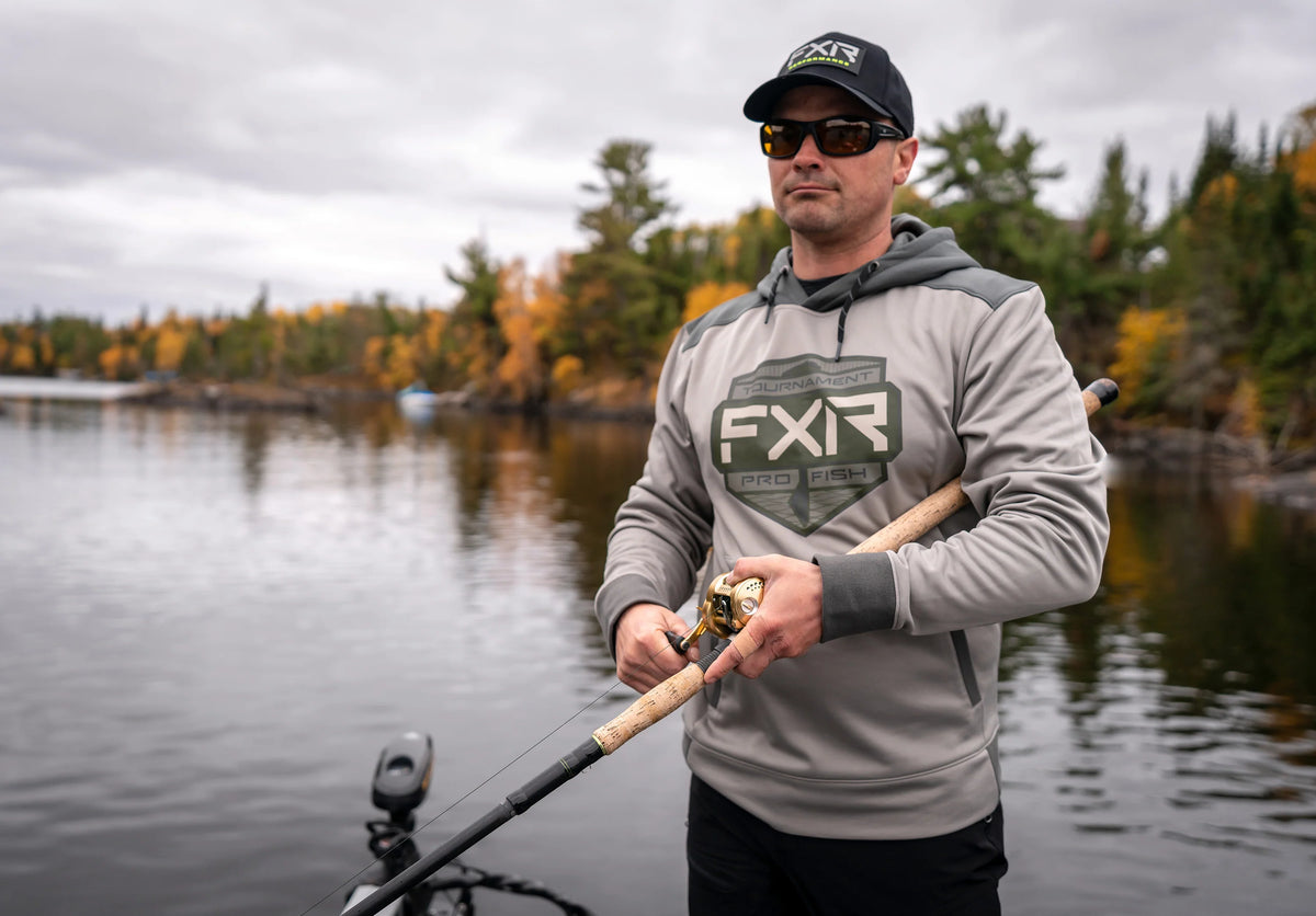 FXR Men's Pro Fish Tournament Tech Hoodie