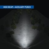 Polaris Snowmobile Auxiliary Punch Light Kit, 1000 Lumens, OEM - Part 2889863