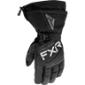 FXR Men's Hybrid Helium Leather Gauntlet Glove