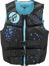 Fly Racing Women's Neoprene Life Jacket - Teal/Black - Small