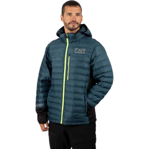 FXR Men's Podium Hybrid Quilted Hoodie