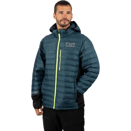 FXR Men's Podium Hybrid Quilted Hoodie